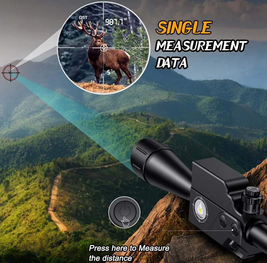1000m Long Range Outdoor Laser Thermal Monocular Hunting Scopes Optics Riflescope