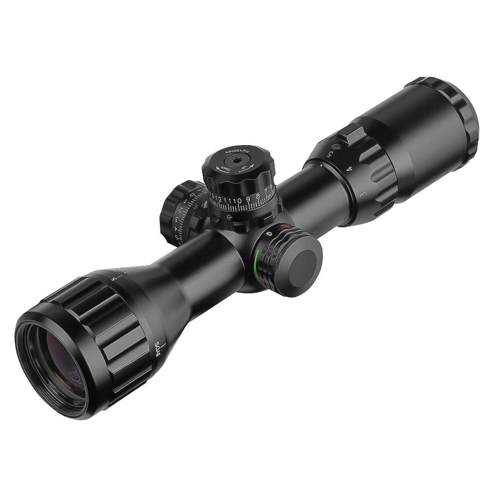 Spina Optics Hunting Optical Sight 3-9X32 Ao 1inch Tube Mil-DOT Reticle Scope with Sun Shade and Qd Rings Tactical Riflescope