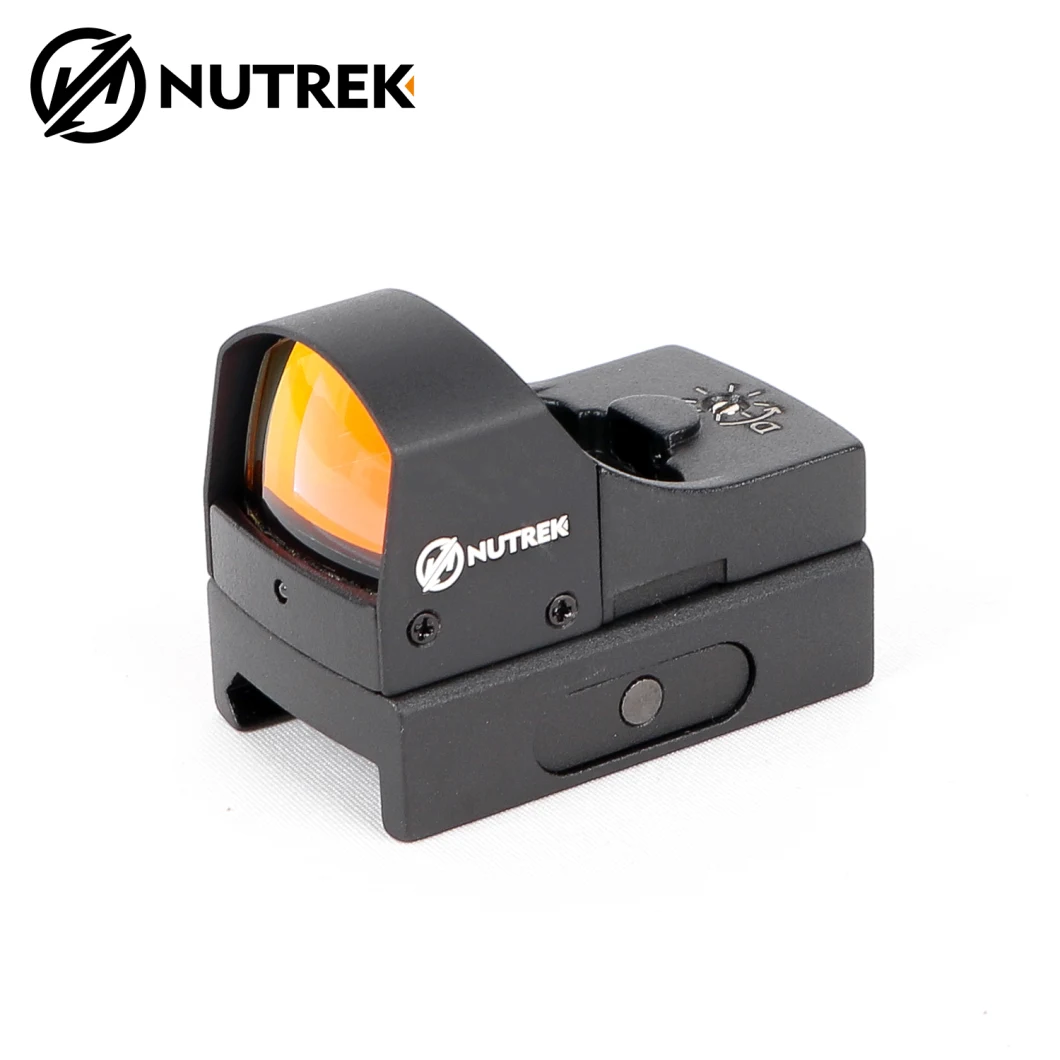 Nutrek Optics Mini Tactical Shooting Hunting Riflescope Gun Reflex Sight Red DOT Scope