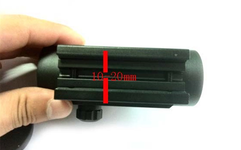 Tactical 1X40 Red Green DOT Sight Scope W/10mm-20mm Weaver Mount