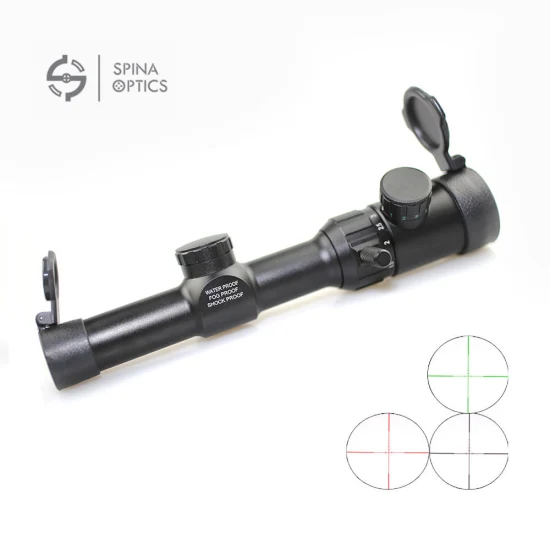 Spina Optics 1-4X20 방수 소총 범위 야외 사냥 범위 전술 소총 범위