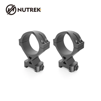 Nutrek Optics X 시리즈 1인치 30mm 34mm 전술 스코프 위버 피카티니 장착 링