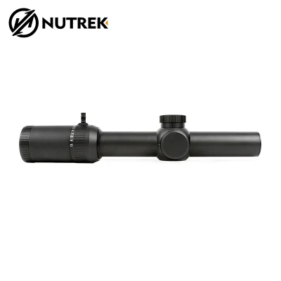 Nutrek Optics 1-10X24 SFP FFP 섬유 강화 방수 사냥용 소총 범위 빨간색 점 범위