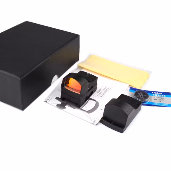 초소형 사냥 전술 반사 광학 미니 레드 DOT 시력